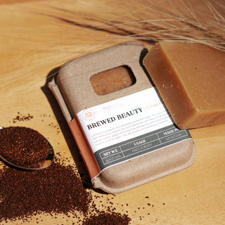 Brewed Beauty Kombucha Soap Bar for anti-aging 