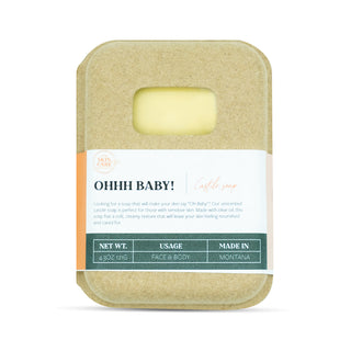 Unscented Olive Oil Goat Milk Aloe Vera Calendula and honey Castile soap for baby and senstive skin