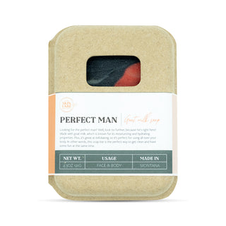 Perfect Man Goat Milk Soap Bar for men
