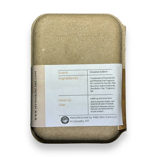Fireside Gathering Sea Salt & Clay Soap Packaging – Eco-Friendly and Luxurious Design