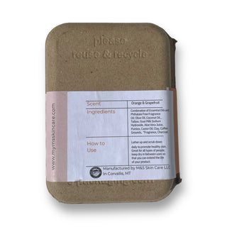 back up, going to get dirty, extra strong, exfoliating soap, package