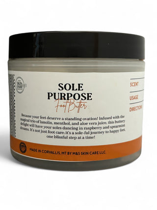 Sole Purpose Foot Butter – Handmade Natural Skincare by M&S Skin Care