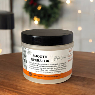 Close-up of Smooth Operator Cream – Peppermint and Clove Scent