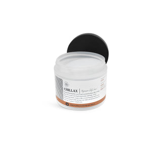 Close-up of Chillax Magnesium Body Cream – Handmade Natural Skincare