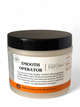 Experience Soothing Relief with Smooth Operator Relief Cream: Your All-Over Body Buddy