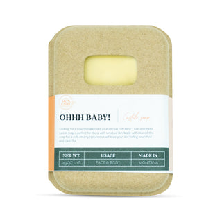 Close-up of Oh Baby Castile Soap